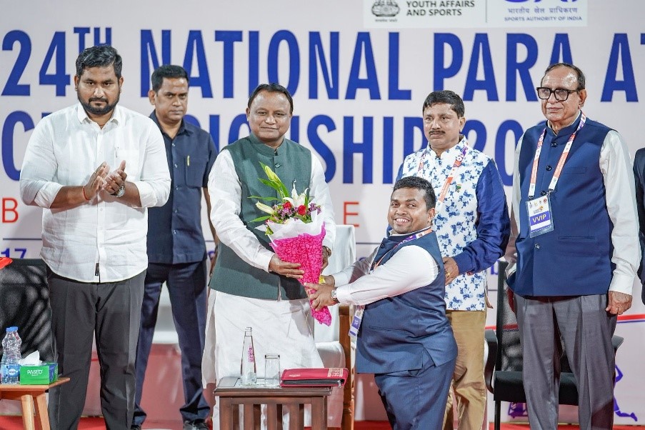 Closing Ceremony of 24th National Para Athletics Championship 2026
